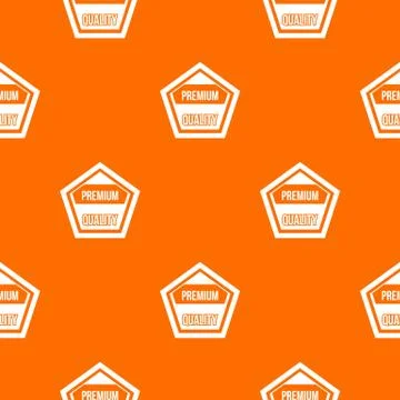 Premium quality label pattern seamless Illustrazione stock