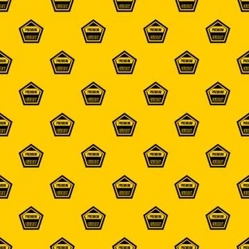 Premium quality label pattern vector Stock Illustration