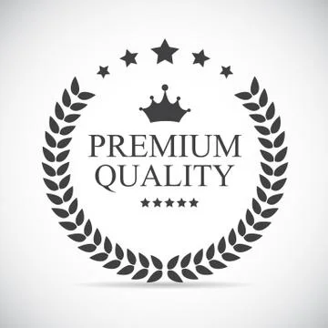 Premium Quality Label Vector Illustration Illustrazione stock