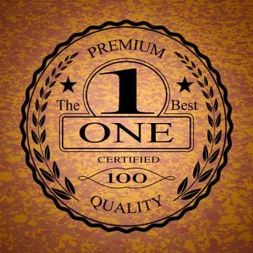 Premium quality logo Stock Illustration