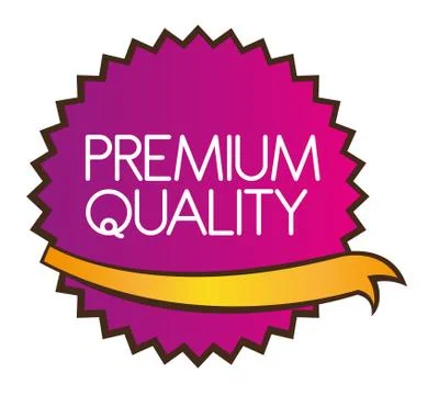 Premium quality star isolated over white background vector イラスト素材