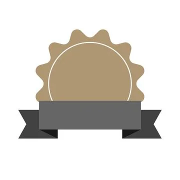 Premium Quality vector shape badge starburst icon sticker, sunburst of bann.. Stock Illustration