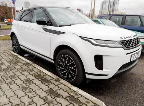Premium Range Rover Evoque Stock Photos