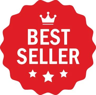 Premium Red Quality Label Stock Illustration