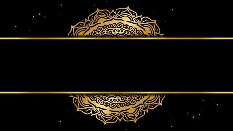 Premium rotating mandala royal design with flowing sparkling golden dust. 스톡 동영상 130159761