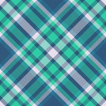 Premium seamless background textile, checks pattern texture vector. Punk pl.. Stock Illustration