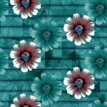 Premium Seamless Pattern Bundle: Floral, Ethnic, Geometric, and Animal Prin.. 库存插图