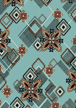Premium Seamless Pattern Bundle: Floral, Ethnic, Geometric, and Animal Prin.. イラスト素材