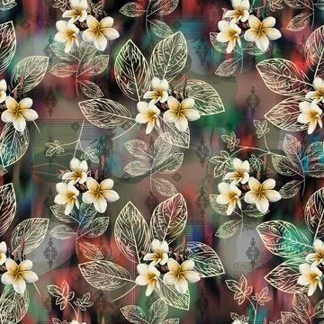 Premium Seamless Pattern Bundle: Floral, Ethnic, Geometric, and Animal Prin.. Illustrazione stock