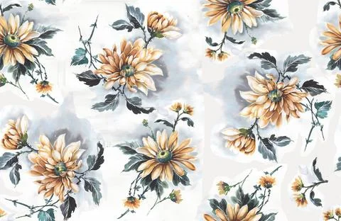 Premium Seamless Pattern Bundle: Floral, Ethnic, Geometric, and Animal Prin.. 库存插图