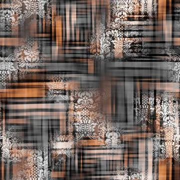 Premium Seamless Pattern Bundle: Floral, Ethnic, Geometric, and Animal Prin.. 库存插图