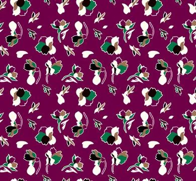 Premium Seamless Pattern Bundle: Floral, Ethnic, Geometric, and Animal Prin.. 库存插图