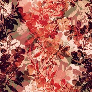 Premium Seamless Pattern Bundle: Floral, Ethnic, Geometric, and Animal Prin.. 库存插图