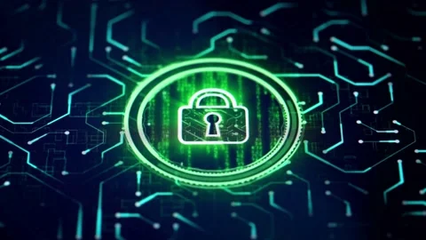Premium Security Lock for Home and Office Safety Stock Footage 314931821