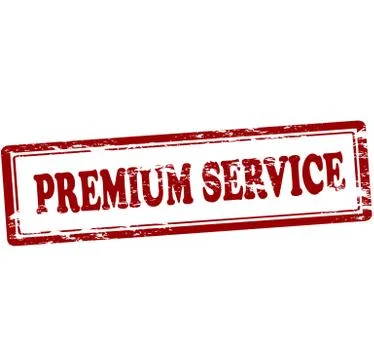 Premium service Stock Illustration