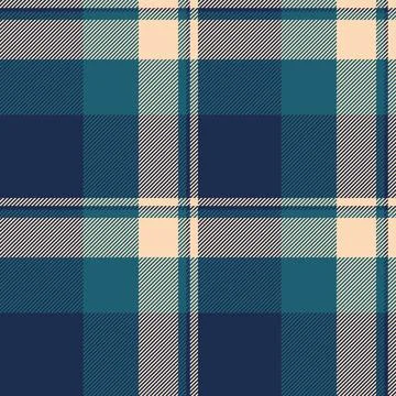Premium texture check seamless, flowing plaid textile vector. Woven pattern.. イラスト素材