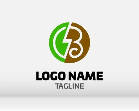 Premium Vector B Logo in two color variations. Beautiful Logotype design fo.. Stock Illustration