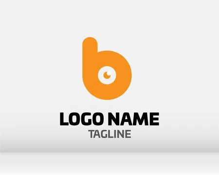 Premium Vector B Logo in two color variations. Beautiful Logotype design fo.. Stock Illustration