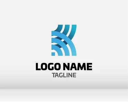 Premium Vector B Logo in two color variations. Beautiful Logotype design fo.. Stock Illustration