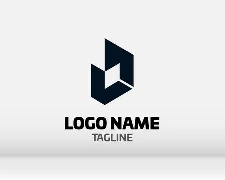 Premium Vector B Logo in two color variations. Beautiful Logotype design fo.. Stock Illustration