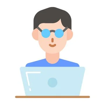 Premium vector design of programmer, professional worker avatar Stock-Illustration