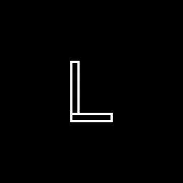 Premium Vector L Logotype for luxury branding. Elegant and stylish design for Stock-Illustration