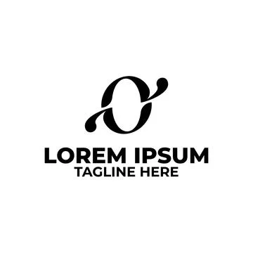 Premium Vector letter O Logo Illustrazione stock