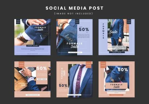Premium vector social media post design Stock Illustration