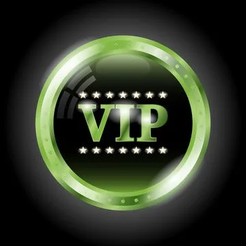 Premium VIP banner with gold elements Stock Illustration
