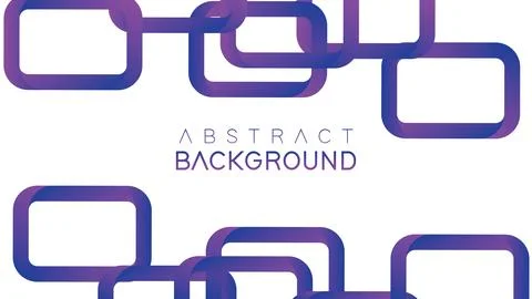 Premium white background design with 3d geometric shape. Minimal geometric Stock Illustration