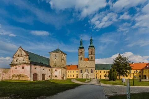 Premonstratensian monastery in Tepla Stock Photos