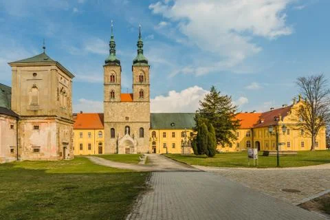 Premonstratensian monastery in Tepla Stock Photos