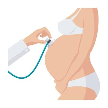 Prenatal Care Icon Stock Illustration