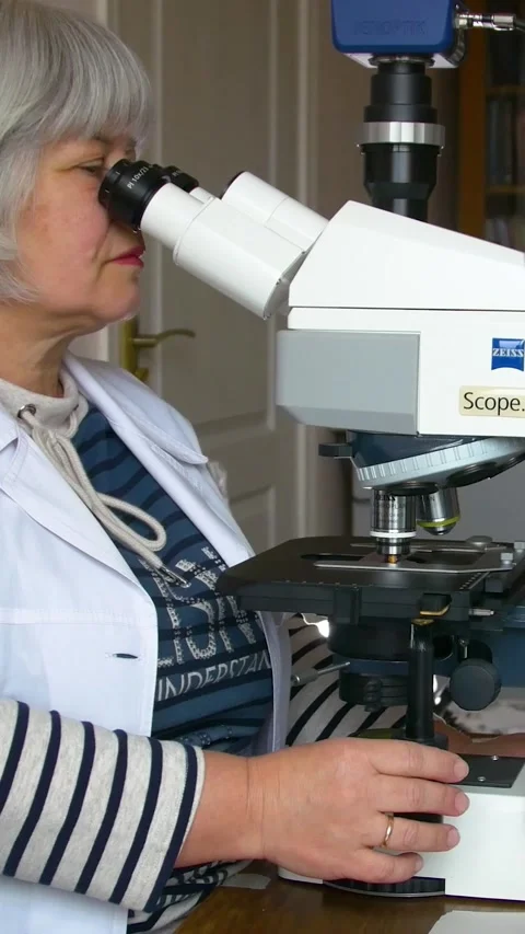 Prenatal Genetic Laboratory. Study of genetic materials of pregnant women. Stock Footage 269645548