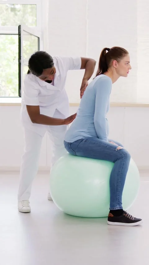 Prenatal Pregnant Class Stock Footage 243322659
