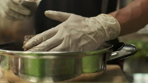 Prep Marinated Beef Stock Footage 147233487