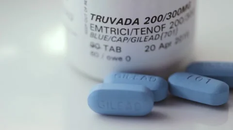 Prep Truvada HIV AIDS Medication Stockbeeldmateriaal 65125031