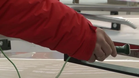 Preparation of bobsled for competitions 스톡 동영상 80411610