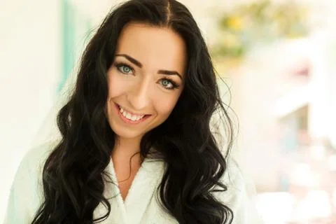 Preparation of bride Stock Photos