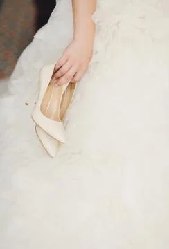 Preparation of the bride Stock Photos
