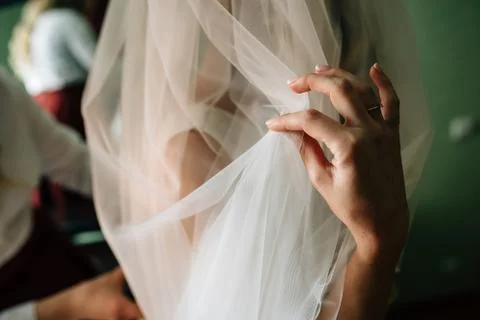 Preparation of the bride Stock Photos