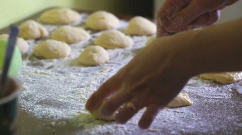 Preparation of cakes Stock Footage 58652328