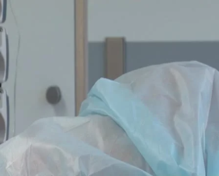 Preparation for cesarean section Video stock 8955995