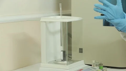 Preparation for chemical analyzes Video stock 75306647
