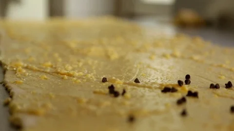 Preparation of chocolat pastry Stock Footage 70431722