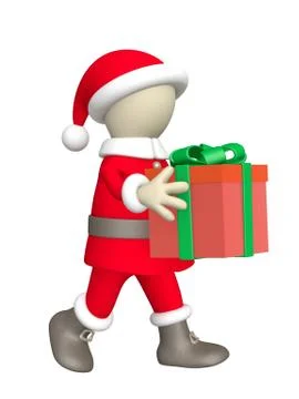 Preparation for Christmas Stock Illustration