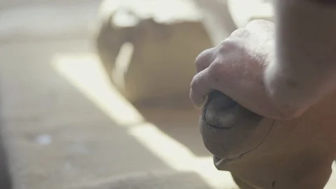 Preparation of clay art Vidéo 87496312