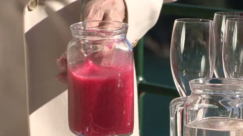 Preparation of a cocktail Stock Footage 56565689