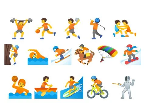 Preparation for competition Illustrazione stock