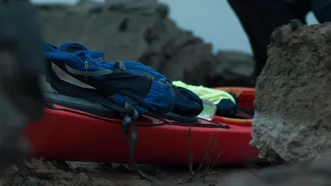 Preparation for the competition in the SUP Video stock 109887523